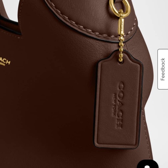 Coach Brooklyn 28 Maple Shoulder Bag